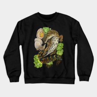 Slender Snouted Crocodile Crewneck Sweatshirt